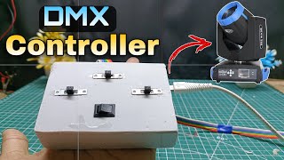 How to make sharpy light DMX controller  DMX controller kaise banaye  DIY DMX controller [upl. by Anni]