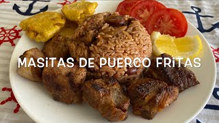 Masitas de Cerdo Fritas Estilo Cubano  Cocina Con Fujita [upl. by Notsur]