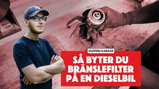 Så byter du bränslefilter på en dieselbil [upl. by Eecats116]