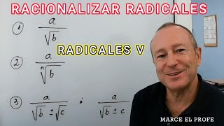 Racionalizar Radicales [upl. by Hayila669]