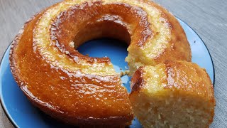 Cake au yaourt Facile et Inratable  Yogurt cake  كعكة بالياغورت [upl. by Arodoet]