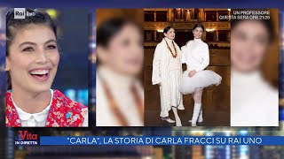 Alessandra Mastronardi è quotCarlaquot la storia di Carla Fracci  La vita in diretta 02122021 [upl. by Bendite]