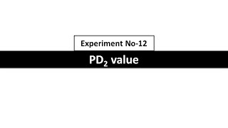 14Determination of PD2 value using Guinea Pig IleumExpt No 12 [upl. by Paddy]