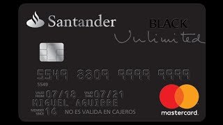 Ventajas Y Desventajas de La Tarjeta Black Unlimetd Santander [upl. by Ede]