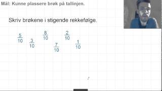 Brøk 53  Brøk på tallinjen [upl. by Droffig237]