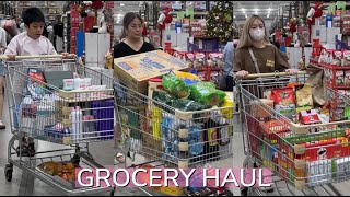 DECEMBER GROCERY HAUL  Modern Nanay [upl. by Yerocaj567]