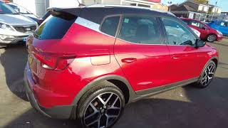 SEAT Arona 10 TSI FR Sport SUV 5dr Petrol Manual Euro 6 ss 115 ps FT18 TJO [upl. by Anayd292]