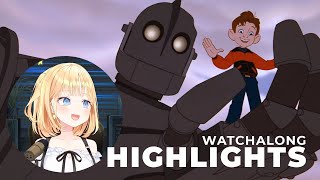 Amelia Watson The Iron Giant Watchalong Highlights [upl. by Slotnick]