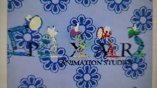 Pixar Animation Studios logo 1995 featuring Luxo Jrs Friends [upl. by Anitrebla215]