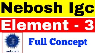 Nebosh Igc Element  3  Nebosh Igc 1 Tutorial  Safety Mgmt Study [upl. by Albert301]