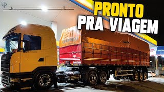 SCANIA HIGLINE PRONTO PARA VIAGEM  😱IAGO ABANDOU O V8TAO 😱 [upl. by Convery]