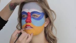 Rafiki  The Lion King Halloween Makeup Tutorial [upl. by Malia]