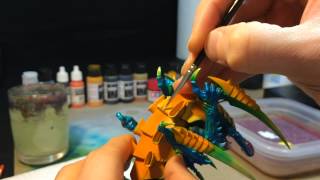 HobbyTime Feathering a Trygon [upl. by Odnarb]