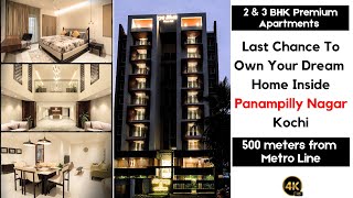 Luxury Apartments in Panampilly Nagar Kochi With Premium Amenities  500 mtrs From Manorama Junction [upl. by Allimrac]