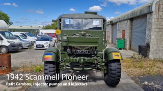 1942 Scammell Pioneer  Gardner 6LW back in one piece and running [upl. by Analiese]