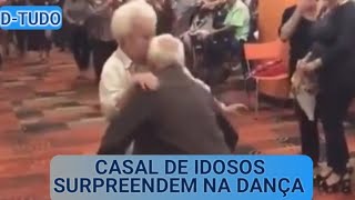 Casal de idosos surpreendem na dança [upl. by Cotsen]