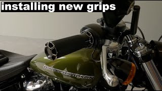 HD Breakout 114  installing new grips  4k [upl. by Lunn]