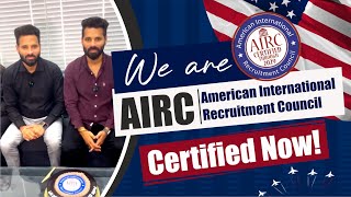 AIRC Certification Benefits  IBT Overseas Now AIRC Certified for Trusted USA Study Visa Guidance [upl. by Meeker743]