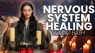 Parasympathetic Nervous System Healing Frequency Music  Sound Bath Meditation [upl. by Onil121]