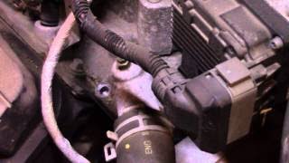 2006 Buick Lucerne Thermostat replacement [upl. by Shirah540]