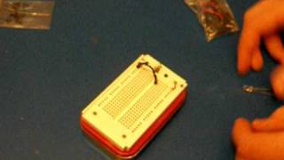 Altoids Tin Portable Breadboard with Power Supply [upl. by Nebeur807]