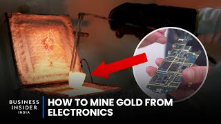 How To Mine Gold From Electronics  World Wide Waste [upl. by Brandtr]