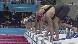 Womens Swimming 50m Freestyle  SemiFinals  London 2012 Olympics [upl. by Archaimbaud360]