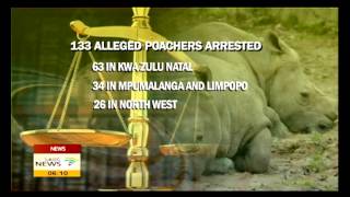 The war on rhino poaching is gaining traction Molewas view [upl. by Suiratnod652]