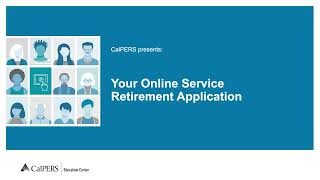 Your Online Service Retirement Application [upl. by Ayokal]