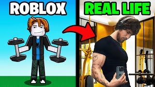 Roblox Strongman In Real Life [upl. by Lynad]