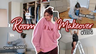 AnkleideArbeitszimmer einrichten  ROOM MAKEOVER Vlog [upl. by Ahsiela147]