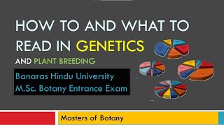 Genetics amp Plant Breeding  Banaras Hindu University  Exam Suggestions [upl. by Mosa]