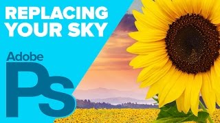 How to Replace The Sky in Photoshop [upl. by Naoh]