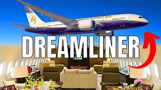 Inside the Boeing 787 Dreamliner Private Jet  Price Range amp Specs [upl. by Jaal]