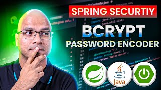 34 Spring Security  Bcrypt Password Encoder [upl. by Retla]