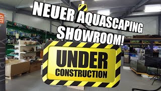 Neues Projekt Wir Planen einen Aquaristik  Aquascaping Showroom [upl. by Hays]