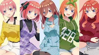 The Quintessential Quintuplets  Seasons endings Instrumental [upl. by Illona]