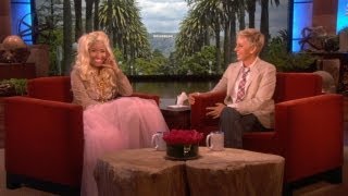 Nicki Minaj Catches Up with Ellen [upl. by Disraeli842]