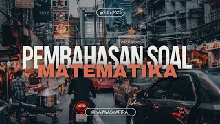 MATEMATIKA PEMBAHASAN SOAL SNBT [upl. by Ecnarrat625]