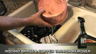 Flitz Instant Brass amp Copper Tarnish Remover [upl. by Edasalof]