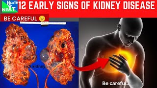 12 Early signs of Kidney diseaseChronic Kidney Disease  Kidney Failure SymptomsHealth next [upl. by Leibman342]