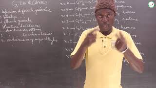 Cours  Première S  Physique  Chimie  C2 Les alcanes  Structure des alcanes  M Diop [upl. by Buyers]