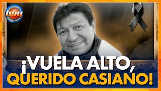 Con enorme tristeza amigos y compañeros despiden a Carlos Casiano QEPD  Programa Hoy [upl. by Ydda862]