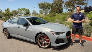 Is the 2024 Acura TLX Type S a BETTER performance sedan than a Lexus IS 500 [upl. by Ikkaj821]