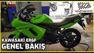 KAWASAKİ ER6F GENEL BAKIŞ [upl. by Htebizile]