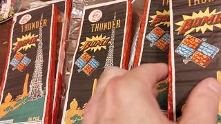 TIGER HEAD BRAND THUNDER BOMB 200s brick opening weird pack [upl. by Zink]