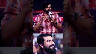 Mega Prince About his Brother Ram Charan Special ❤️quottrending ytshort viralshorts ramcharan love [upl. by Einhapets]