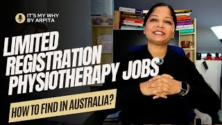 How To Find Jobs For Physiotherapists on AHPRA Limited Registration In Australia [upl. by Creigh]