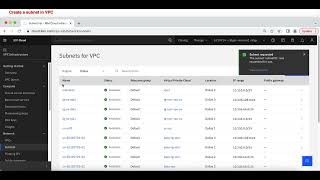 Create an IBM Cloud VPC and a VSI [upl. by Eelidnarb]