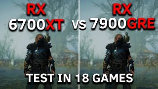 RX 6700 XT vs RX 7900 GRE  Test In 18 Games at 1440p  2024 [upl. by Jim]